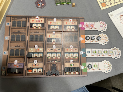Carnegie Player Board