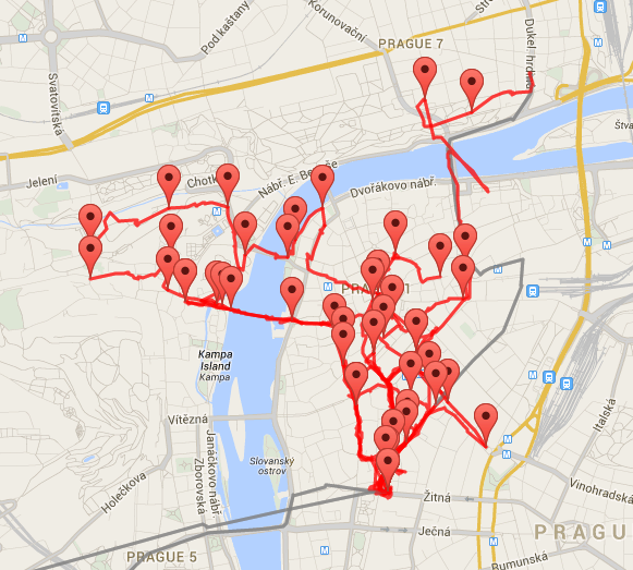 Featured image for Walking in Prague