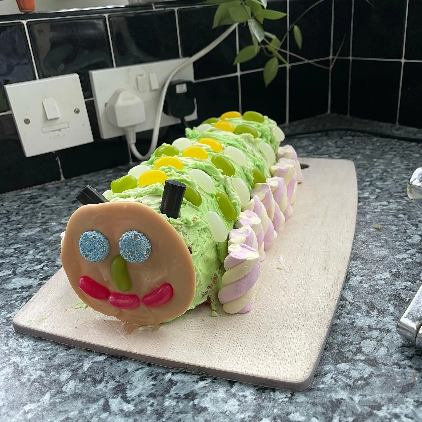 Caterpillar Cake
