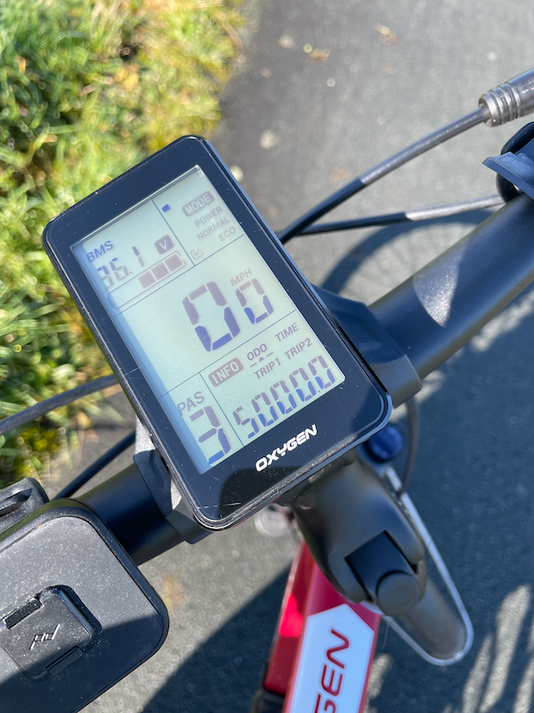 Bike Odometer showing 5000 miles