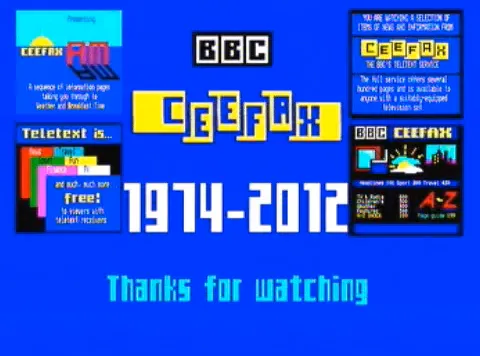 Ceefax Goodbye