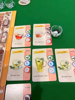 Coffee Rush board