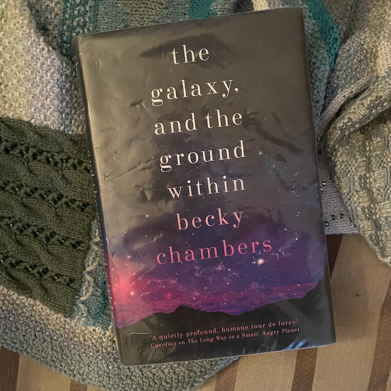 Cover of the book, The Galaxy, and the Ground Within