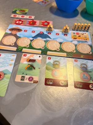 Tea Garden player board